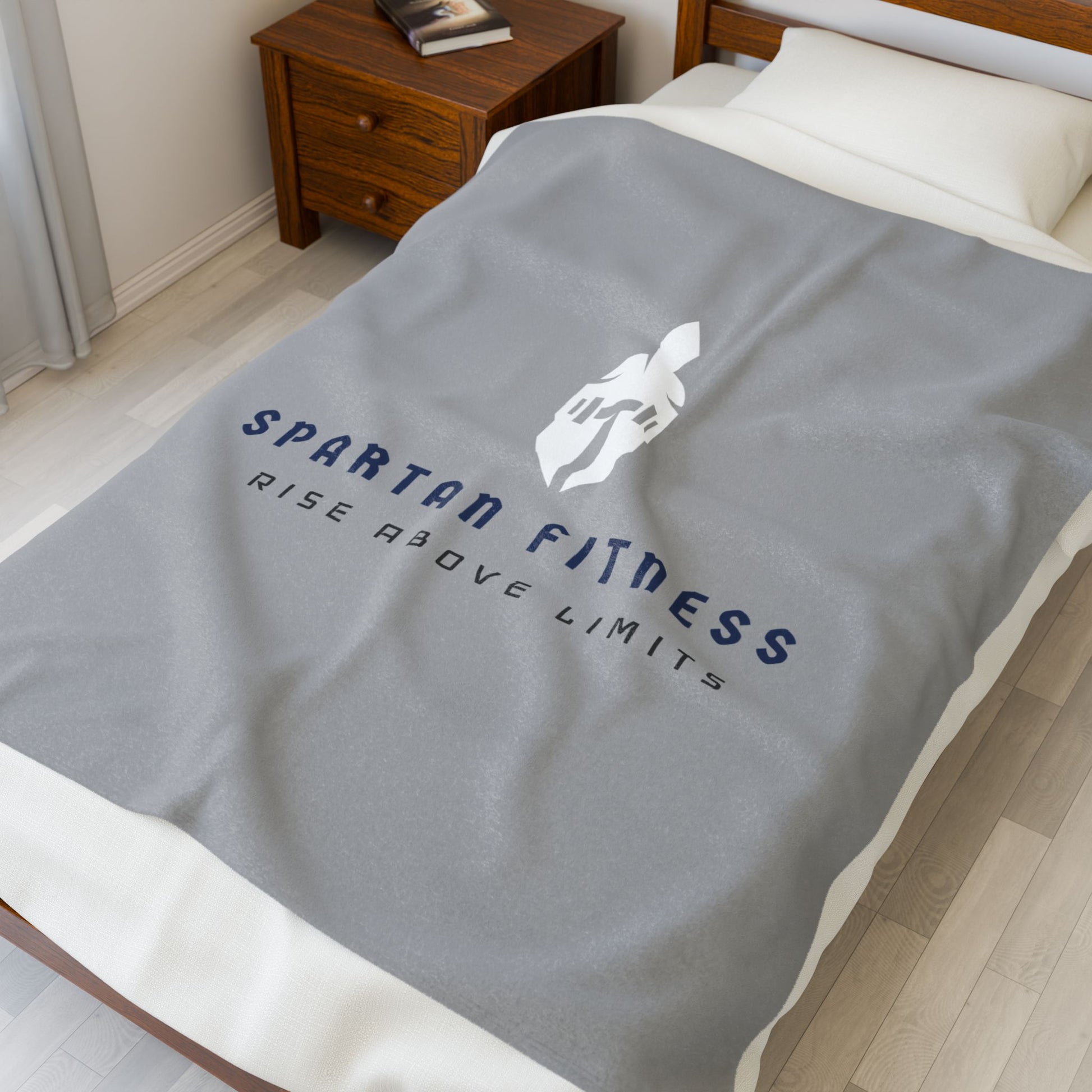 Spartan Fitness Throw Blanket