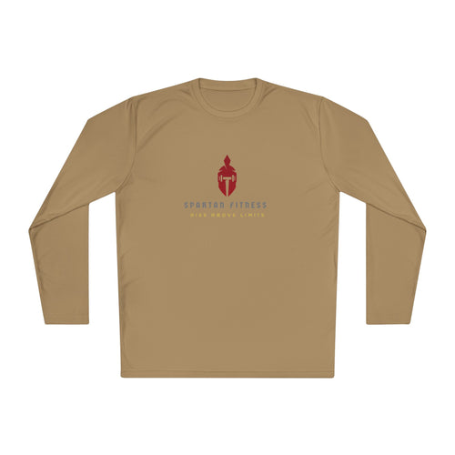 Brown Athletic Long Sleeve Tee