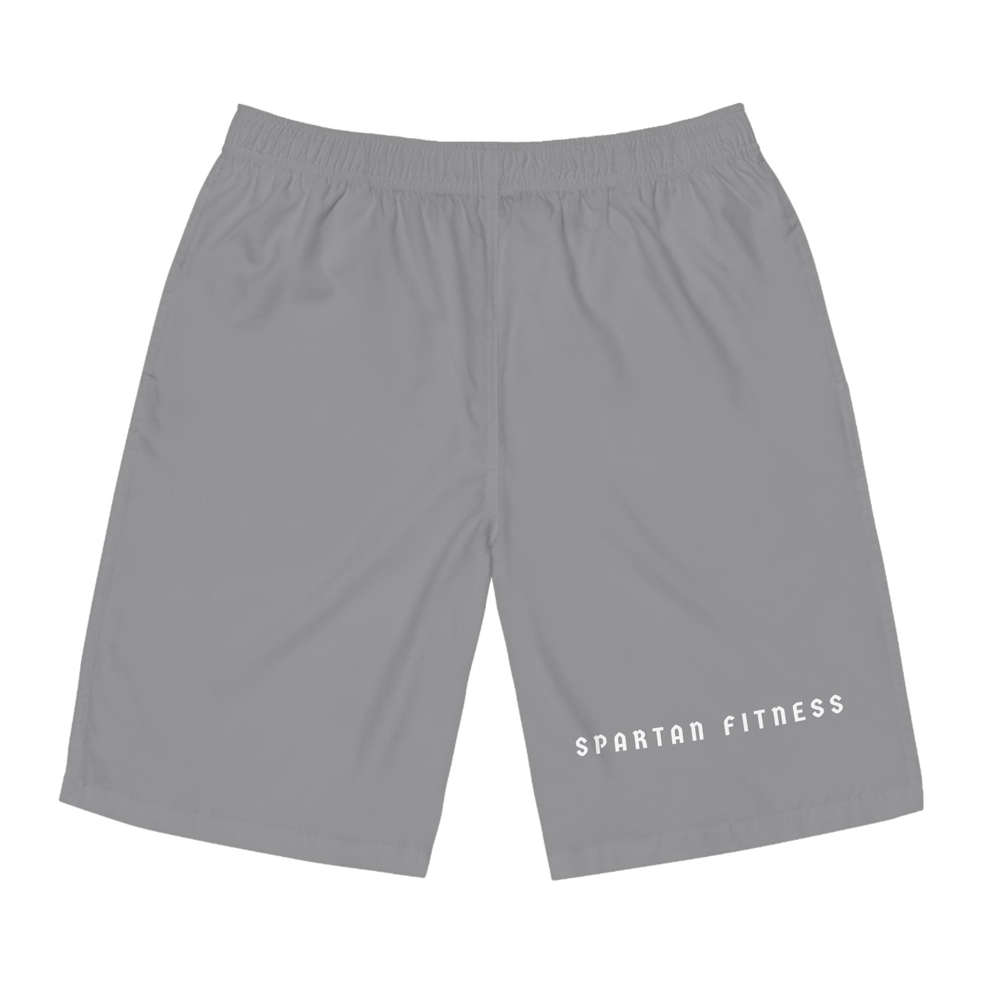 Gray athletic shorts