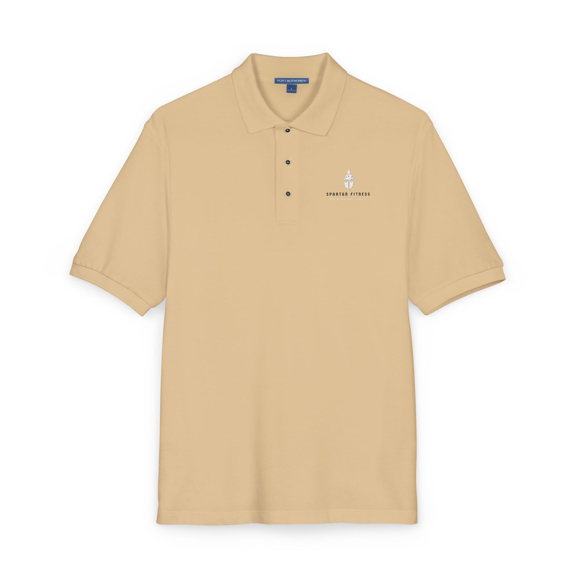 Tan Sports Polo Shirt
