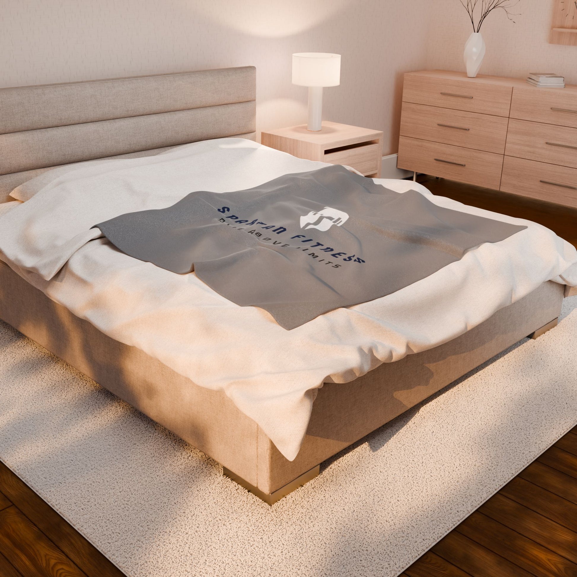 Spartan Fitness Throw Blanket